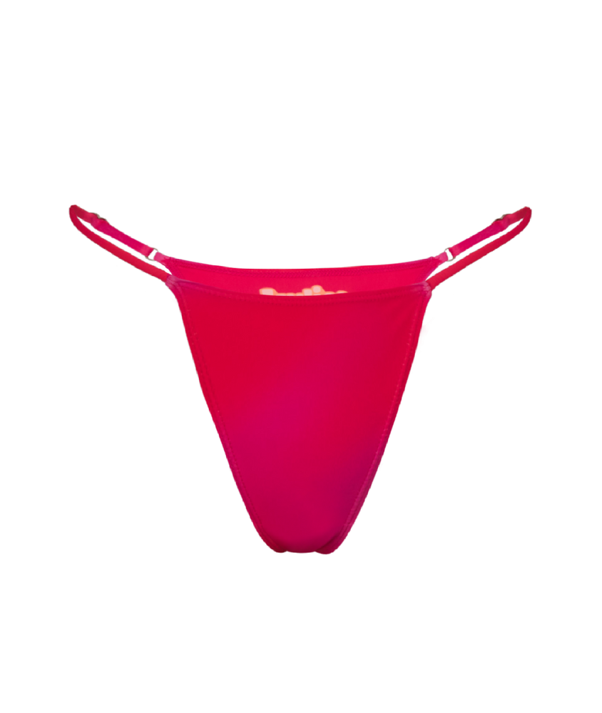 Kylie Swim Red Bikini Bottom