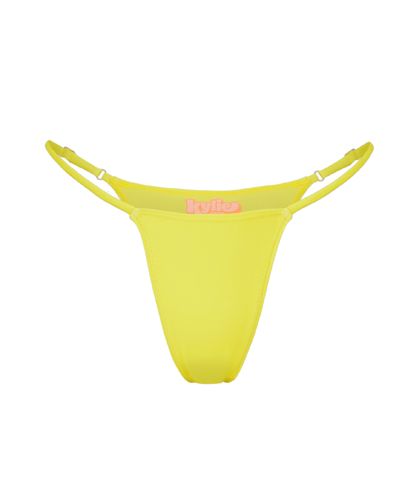 Kylie Swim Yellow Bikini Bottom